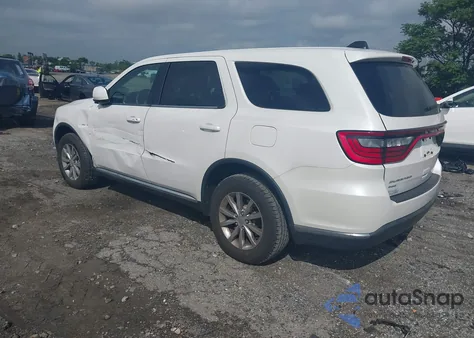 2017 Dodge Durango Sxt Awd z USA, uszkodzony, nr VIN 1C4RDJAG6HC661040